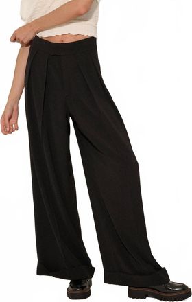Promesa Hit Your Stride Wide Leg Pants In Black