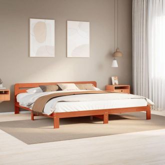 vidaXL Estructura De Cama Gris Sonoma 75 X 190 Cm Madera Contrachapada