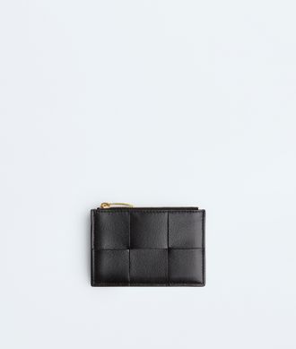 Bottega Veneta Porta Carte Cassette Con Zip - Bottega Veneta