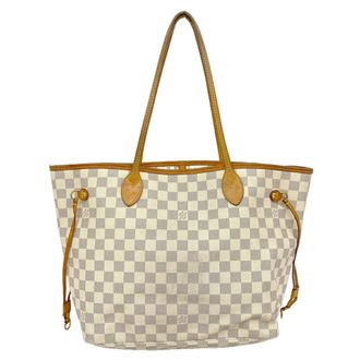 Louis Vuitton White Tote Bag (Pre-Owned)