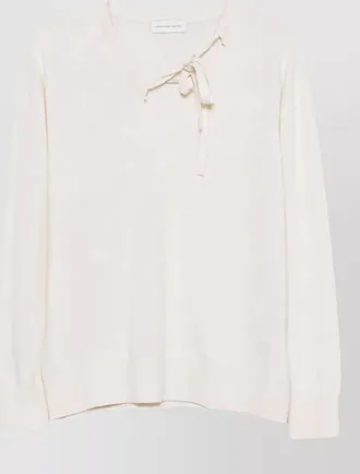 Dries Van Noten silk crewneck top