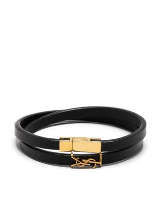 Saint Laurent Ysl Bracciale Nappa Uni