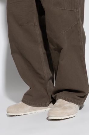 Birkenstock Boston BS Clogs, Mens, Cream