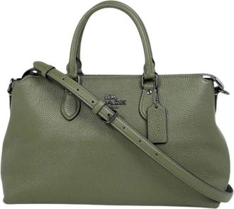 Coach Pre-owned Handbags, female, Green, Size: ONE SIZE Pre-owned Cr156 Shoulder Bag