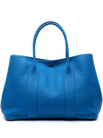 Hermès Borsa tote Negonda Garden Party 36 2012 - Blu