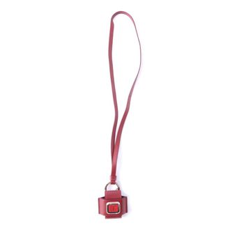 Dolce & Gabbana Phone Accessories, male, Red, Size: ONE SIZE Headphone Hanging Bag