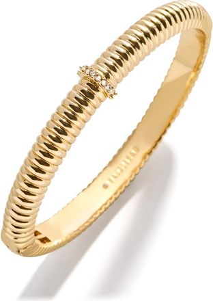 BaubleBar Dina Hinge Bracelet in Gold at Nordstrom, Size Large