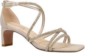 Pelle Moda Teena Ankle Strap Sandal in Dk Taupe Shimmer at Nordstrom Rack, Size 5.5