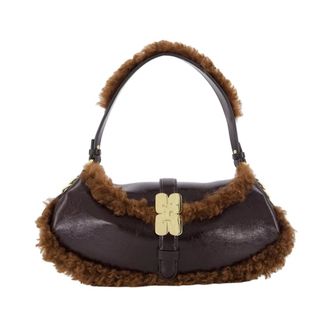 Ganni B-Kat Bag - Bags - Mujer - Marr&oacute;n - ONE SIZE