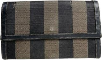 Fendi Pre-owned Wallets, female, Multicolor, Size: ONE SIZE Pre-owned Vintage Leather Wallet