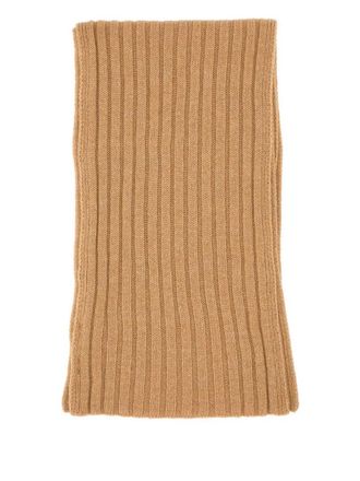 Gran Sasso ribbed scarf - Beige