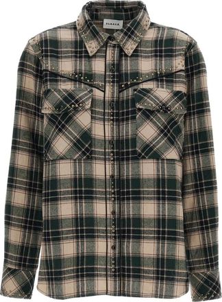 P.A.R.O.S.H. P.a.r.o.s.h., Dames, Blouses & Shirts, Veelkleurig, Maat: S Katoen