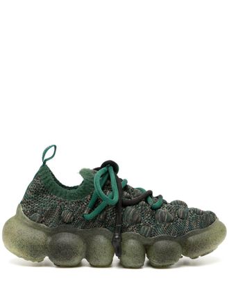 grounds x Bernhard Willhelm Jewelry sneakers - men - Resin/Fabric/Fabric - 36 - Green
