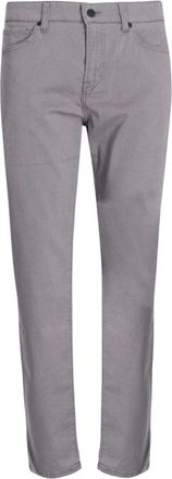 HUGO BOSS Maine Regular-Fit Broeken - Heren - Slim Fit Broeken - Grijs - W40 L34 - Katoen - Broeken