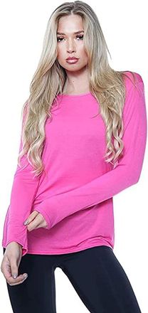 Generic Womens Scoop Neck Sleeveless Ladies Long Soft Stretch Plain Vest Casual Strappy Camisole T-Shirt Yoga Tank Top Gym Casual Workout Fitness Running T Sh