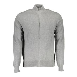 North Sails Cardigans, male, Gray, Size: 2XL Cardigans