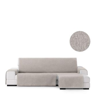 Eysa Funda chaise longue derecha vista frontal lino 290 cm
