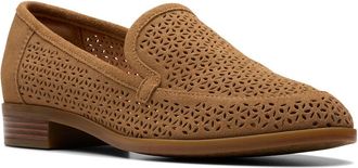 Clarks Trish Cove Suede Loafer