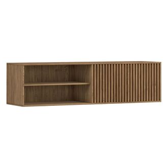 Petits Meubles Mueble tv mural 1 puerta 150 cm tableros aglomerados madera