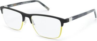 Face &agrave; Face Zwarte Optische Frame Must-Have Stijl - Heren - Brillen - Zwart - 57 MM - Accessoires