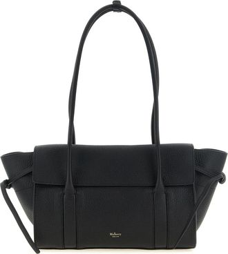 Mulberry Kleine Soft Bayswater Schoudertas - Dames - Schoudertassen - Zwart - ONE Size - Tassen