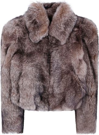 Chlo&eacute; Jacket Fur Leather Fur Coat