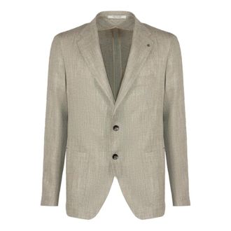 Tagliatore Blazers, male, Beige, Size: 3XL Tagliatore Jackets Beige