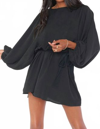 Show me your Mumu Larissa Dress In Black