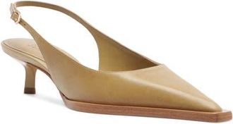Schutz Daria Slingback Pump in Ecru Olive at Nordstrom, Size 9.5
