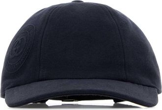 Gucci Navy Blue Cotton Baseball Cap