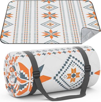 No Brand Manta De Picnic Impermeable De 200x300 Cm: Alfombra De Picnic Lavable A M&aacute;quina - Mantel De Picnic A Prueba De Arena - Para Picnics Familiares - Campi