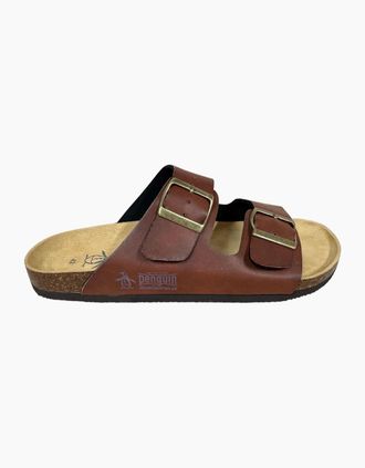 Original Penguin Mens Penguin Port 2 Mens Whiskey Sandals - Brown - Size: 10
