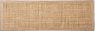 Klast Cabecero doble efecto madera natural 160x59 cm