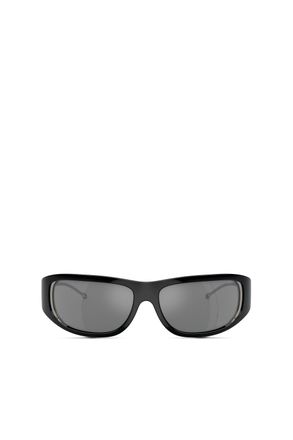 Diesel Wraparound style sunglasses - Sunglasses - Unisex - Black
