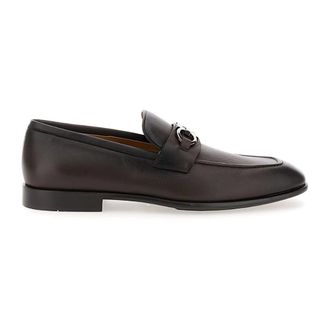 Ferragamo Loafers, male, Brown, Size: 8 US Leather Loafer