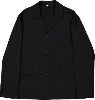 Burberry Loose Fit Wool Tailored Jacket, Brand Size 50 ( US Size 40 )