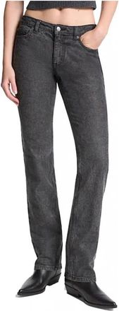 Michael Kors Stretch Denim Cigarette Jeans - Dames - Regular Fit Jeans - Grijs - XS - Denim - Jeans