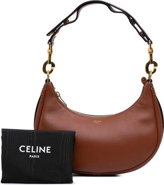Celine Hobo Bags - 2021 Leather Ava Shoulder Bag - Gr. unisize - in Braun - für Damen