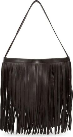 Ann Demeulemeester Jeli fringed tote bag - Brown