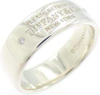 Tiffany & Co. Silver Silver 925 Band Ring (Pre-Owned)