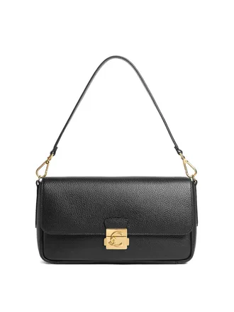 Coccinelle Handbag Grained Noir Noir