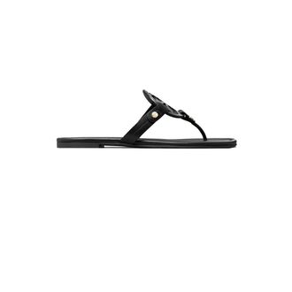 Tory Burch Dames, Schoenen, Zwart, Maat: 37 1/2 EU Leer