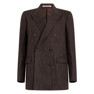 Tagliatore Jassen, Dames, Bruin, M, Wol, J Jasmine Blazer