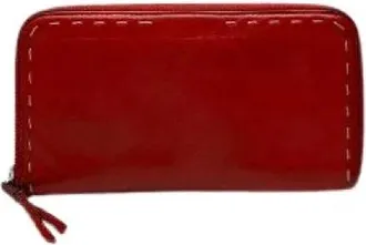 Miu Miu Pre-owned Wallets, female, Red, Size: ONE SIZE Pre-owned Leather Wallet