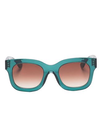 Thierry Lasry Unicorny square-frame sunglasses - unisex - Acetate - 51 - Green