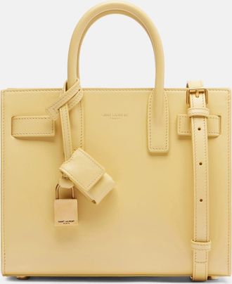 Saint Laurent Sac De Jour Nano leather top-handle bag