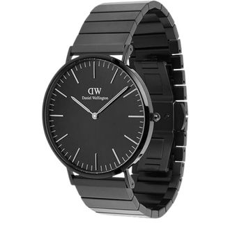 Daniel Wellington Watches, male, Black, Size: ONE SIZE Classic Piano Link Onyx