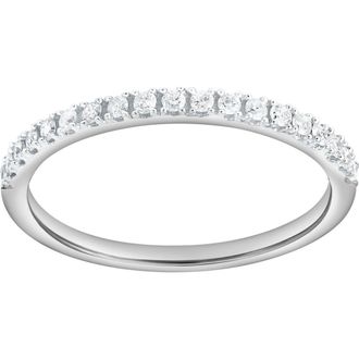 LuvMyJewelry Seravine 14K Diamond Band - 0.20 ct in 14K White Gold at Nordstrom, Size 5.5