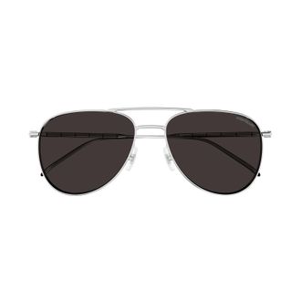 Montblanc Grey Pilot Mens Sunglasses MB0311S 015 58