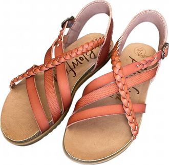 Blowfish Blowfish Maddi Sandal In Orange